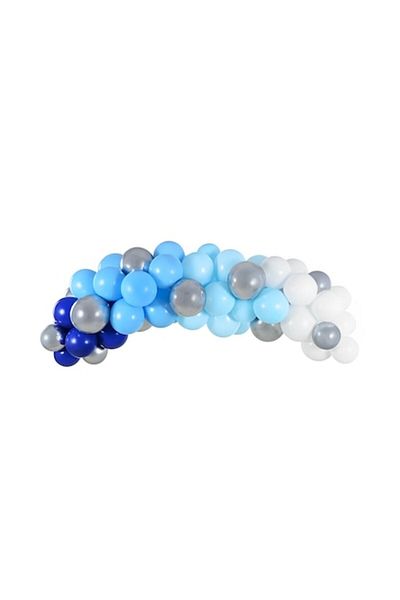 ideal STORE Ghirlanda 60 de baloane BabyBlue IdealStore
