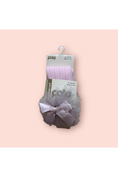 Pola Baby Accessory Cotton Pantyhose Pink No.2