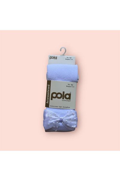 Pola Girls' Accessory Cotton Pantyhose No.6