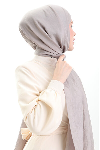 sefamerve Madame Mary French Voile Shawl 19099-20 Stone