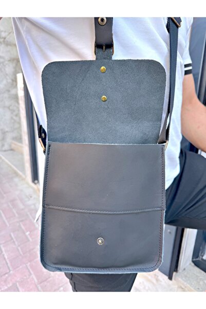 Fil Deri Genuine Leather - Magnetic - Modern Design - Shoulder Bag 1004