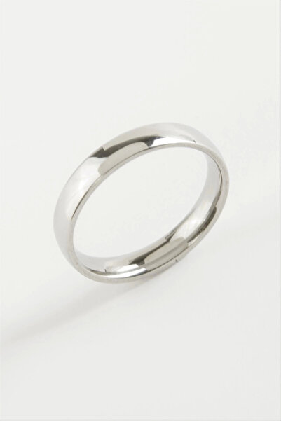 Eco Lounge Steel Wedding Ring Ring 4 mm