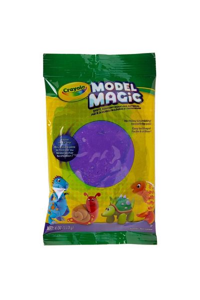 Crayola Lightweight and Flexible Model Magic Clay Purple 113g