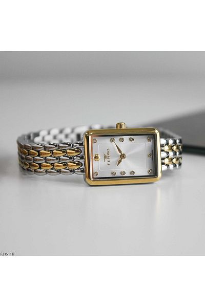 FERRO F21511D Women's Wrist Watch with Steel Band