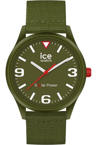 Ice Watch Ice-Watch - ICE solar power - Men's wristwatch with Tide ocean strap (Medium)