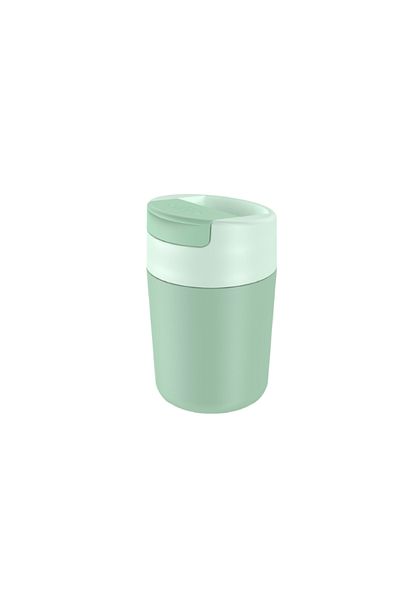 Joseph Joseph BPA-Free Leak-Proof Sipp Travel Mug with Flip Top Cap Green 340ml