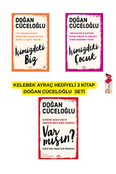 Kronik Kitap Var Mısın - İçimizdeki Biz - İçimizdeki Çocuk 3 Kitap Set Kelebe...