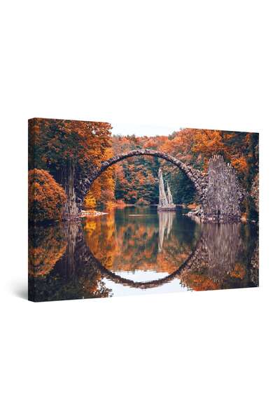 startonight Tablou DualView Startonight Podul Rakotz, 80 x 120cm