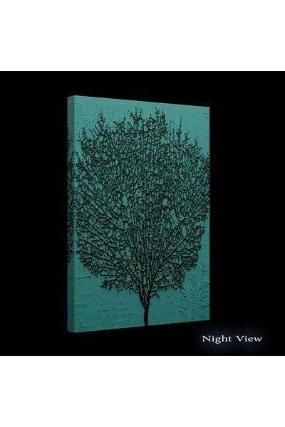 startonight Tablou DualView Startonight Coral Alb, 80 x 120cm