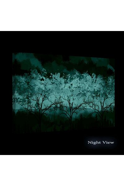 startonight Tablou DualView Startonight Padurea Aurie, 80 x 120cm