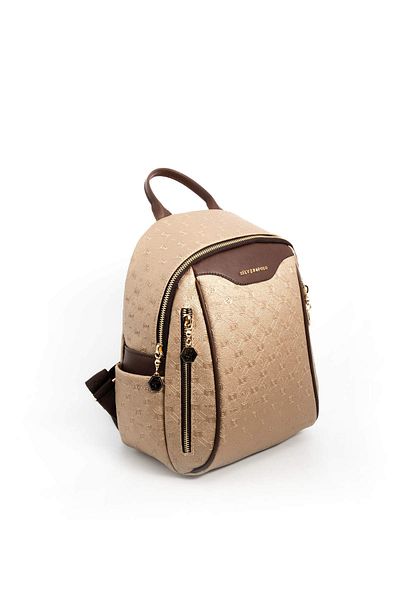 Silver Polo BACKPACK/PRINTEDSilver Polo CARAMEL Backpack