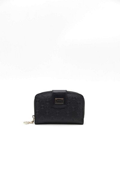 Silver Polo WALLET/LOGO PRINTEDSilver Polo BLACK Wallet & Card Holder