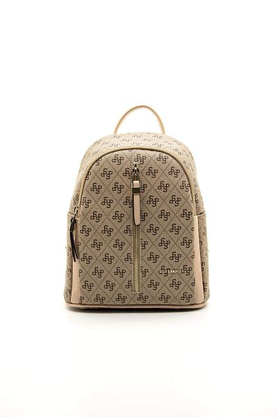 Silver Polo BACKPACK/LOGO PRINTEDSilver Polo PINK Backpack