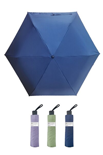 Miniso Klasik Düz Renk Güneş Şemsiyesi (Lacivert) - UV 50