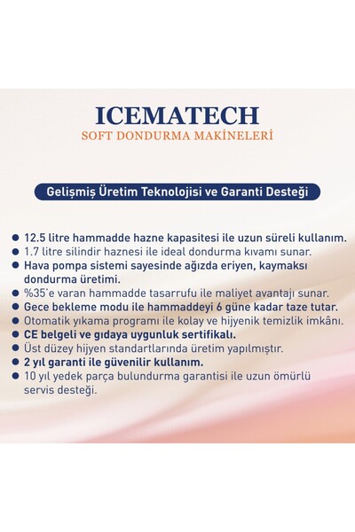 icematech Soft Dondurma Makinesi