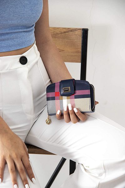 Silver Polo PORTOFEL/CARAS Portofel și portcard argintiu Polo LACİ