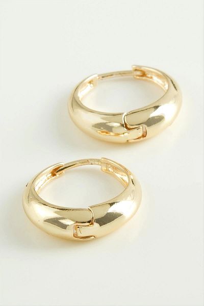 AC BOX Ring Trend Metal Earrings