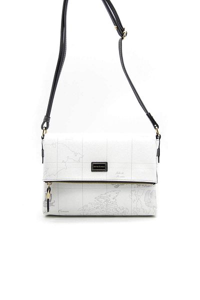 Silver Polo WOMEN'S BAG/SKIN LEATHERSilver Polo WHITE Shoulder Bag