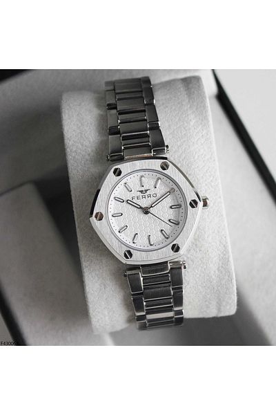 FERRO F43006A Women's Wrist Watch with Steel Band