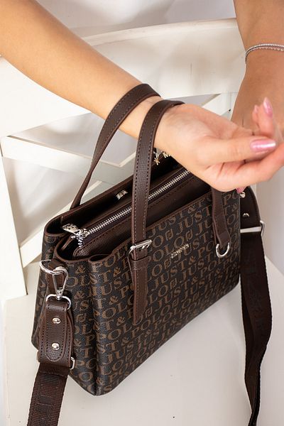 POLO CLUB Just Polo Women's Long Cross Strap 3 Compartment Shoulder & Hand Bag