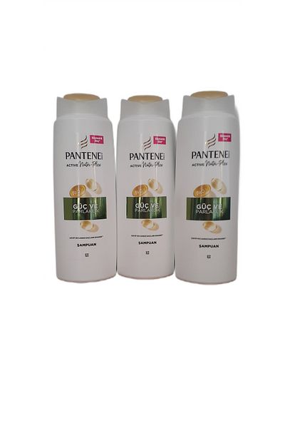 Pantene Power and Shine Shampoo 625 ml X 3 Pcs