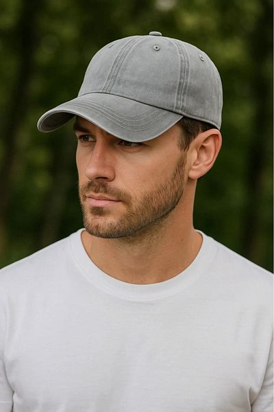 SFCOLLECTION Men's Premium Washed Cotton Vintage Hat - Adjustable Sports Cap