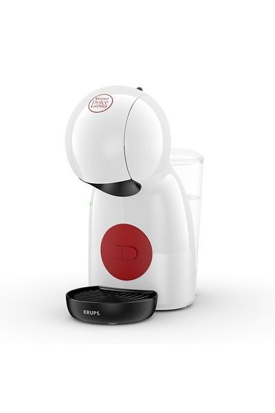 Krups Espressor cu capsule NESCAFÉ® Dolce Gusto® Piccolo XS KP1A3110, 15 bari, alb și roșu