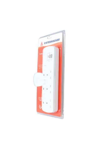 Kistenmacher 3250W 2-Way 2-USB 1-USBC Socket Adapter