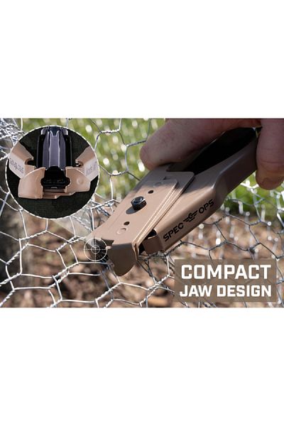 Spec Ops Ergonomic Grip Compact Jaw Alloy Steel Auto Feed Hog Ring Plier