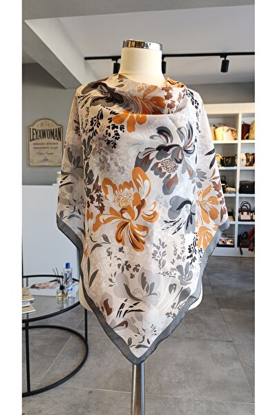 Loryan وشاح من الكتان والكتان وشاح من القطن المخلوط