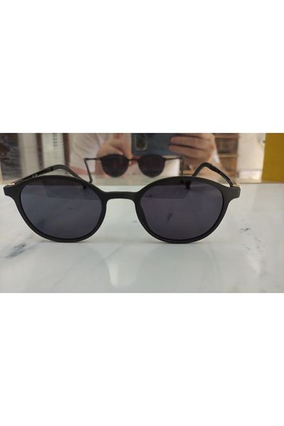 EVOKE Berlin 48Ekt C.39 Unisex Sunglasses (Matte Black)