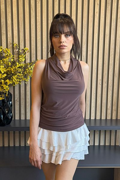 MODA Gi&Di's Collection GD0046 Μπλούζα με γιακά Degaje