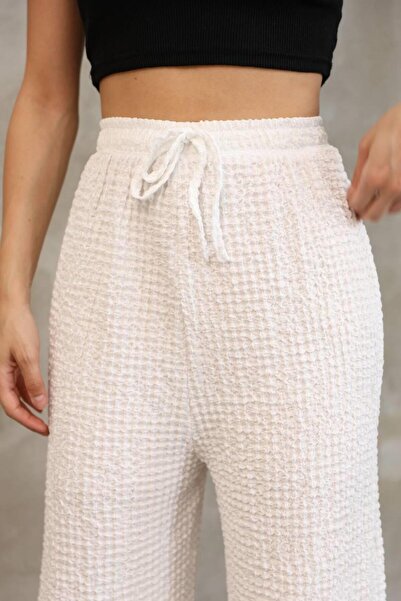 BELISTIL Women's high-waisted wide leg palazzo pants - summer casual trousers