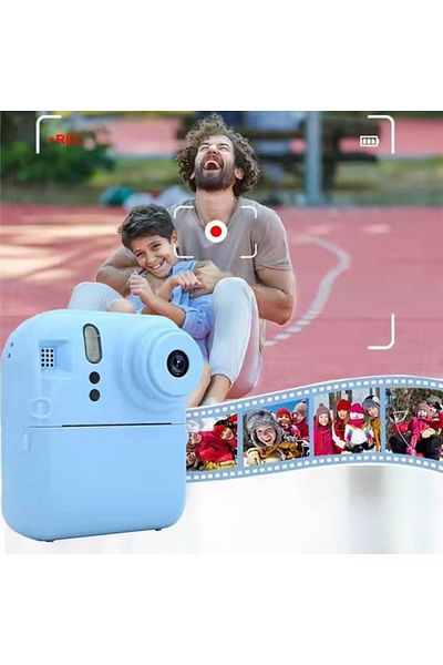 SMARTIC Camera, Instant Print, Full HD 1080p, 2.4”, 1000mah, Games, Mp3, Memory Card Gift