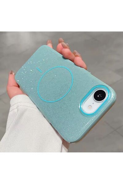 PEXURA TECH حافظة هاتف آيفون 16E فضية ماجسافيليو يو إي بريميوم