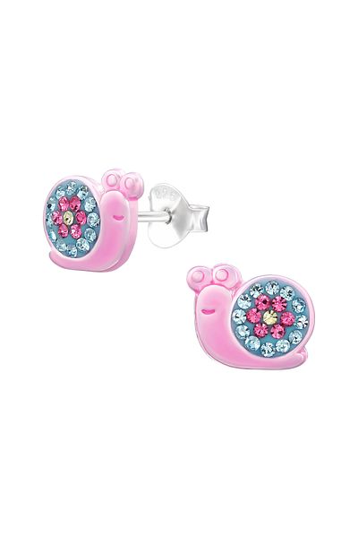Sophia Collection Cercei copii argint 925 model melc cu cristale