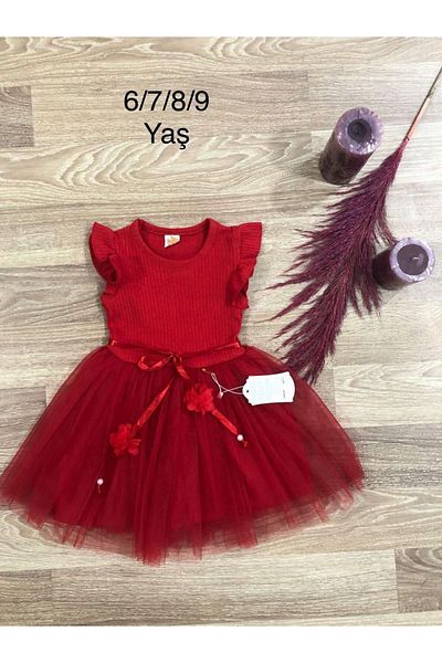 ÇOCUK GİYİM MERKEZİ GIRL COTTON DRESS