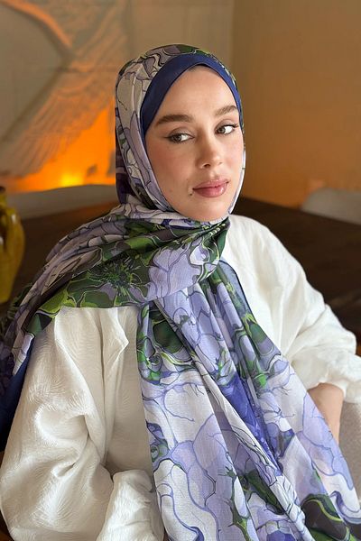 Tesettür Diyarı Alice Pattern Lina Shawl