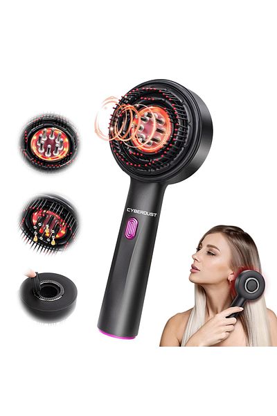 CYBERDUST 3in1 Multifunctional Electric Toothbrush, Red Light Therapy, Massage, Oil Diffuser