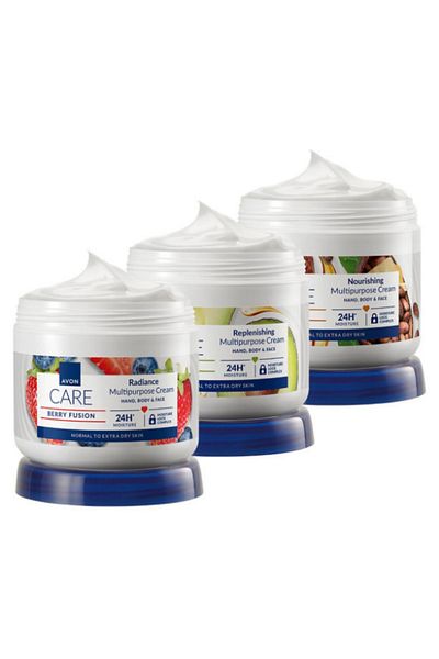 AVON Set 3 Creme Multifuncționale AVON Care 400 ml fiecare