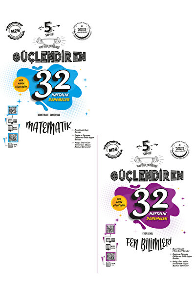 Evrensel İletişim Yayınları 5.Sınıf Ankara Güçlendiren Matematik + Fen Biliml...