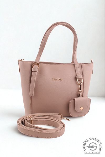 Armine Original Armine Premium Quality Women's Shoulder Bag Suitable for Daily Use Mink 349