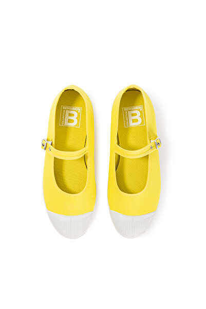 Bensimon Coton Babies Femme Jaune Acid - Sarı Kadın Ayakkabısı
