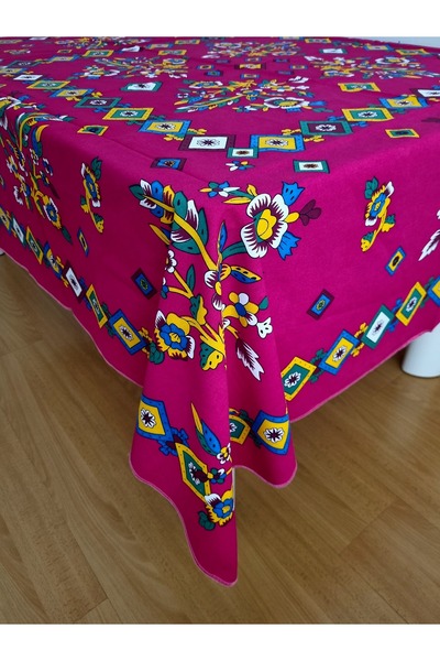 Milenam Traditional Ethnic Slap Pattern Reactive Printing Tablecloth