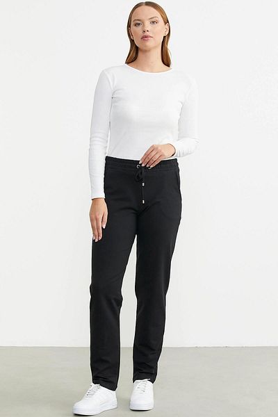 Sementa 78452 Straight Narrow Leg Single Sweatpants