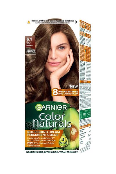 Garnier Hair Color Color Naturals Cream 6.1 Dark Ash Blonde