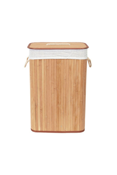 COMPACTOR سلة غسيل قابلة للطي من الخيزران لتوفير المساحة
