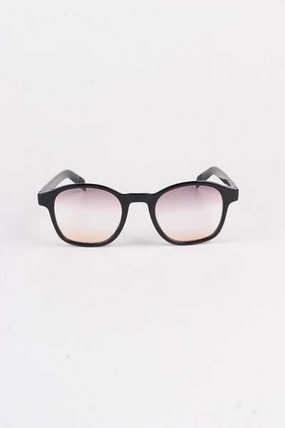 Eyesofia Hoani New Season Luxury Glass Unisex Black Orange Sunglasses