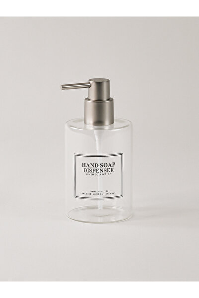Minihol Dozator de săpun lichid Linen Glass (430 ml)