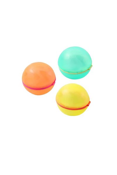 OEM Set 3 baloane de apa Soopy, silicon, 3 ani plus, reutilizabile, multicolor